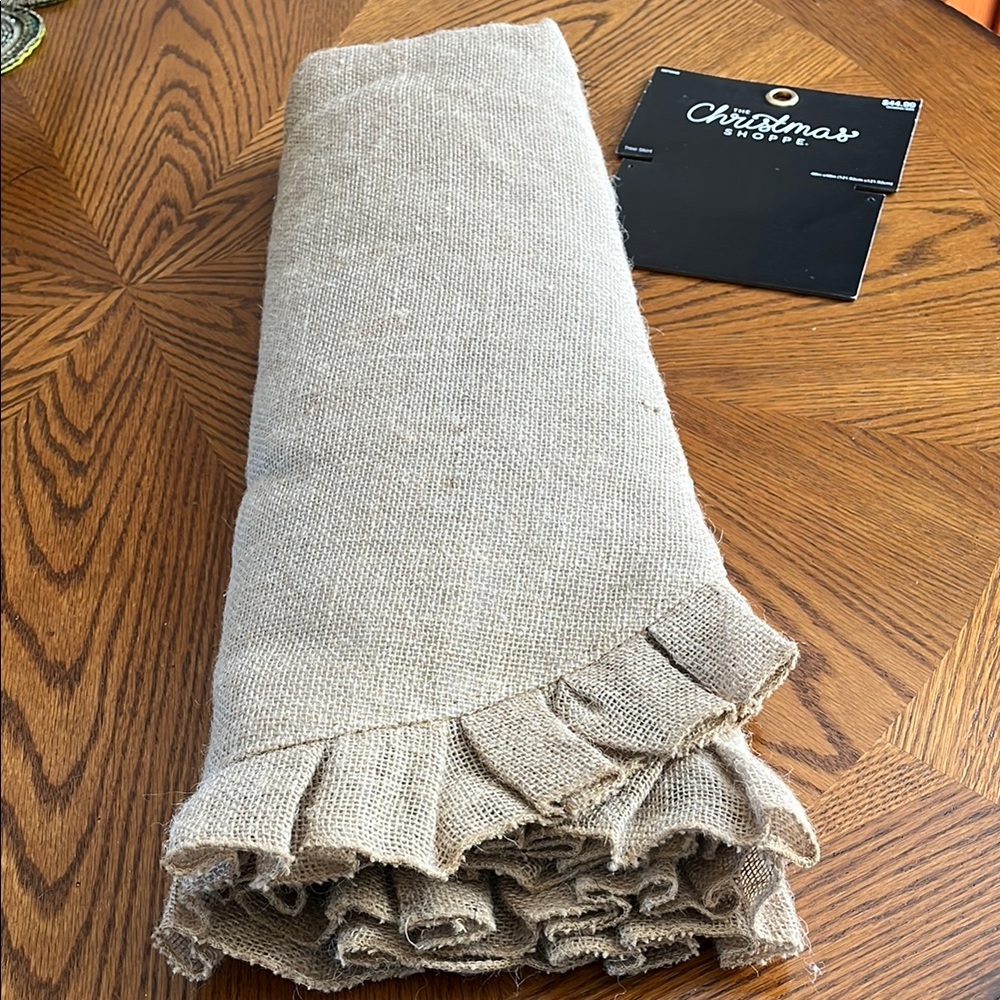 48’’ Burlap Tree Skirt